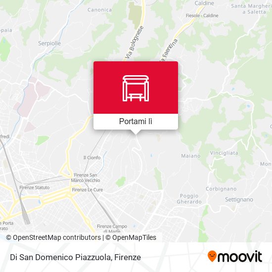 Mappa Di San Domenico Piazzuola