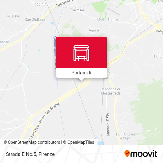 Mappa Strada E Nc.5
