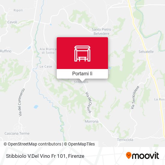 Mappa Stibbiolo V.Del Vino Fr 101