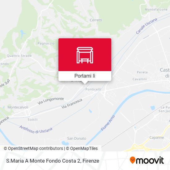 Mappa S.Maria A Monte Fondo Costa 2