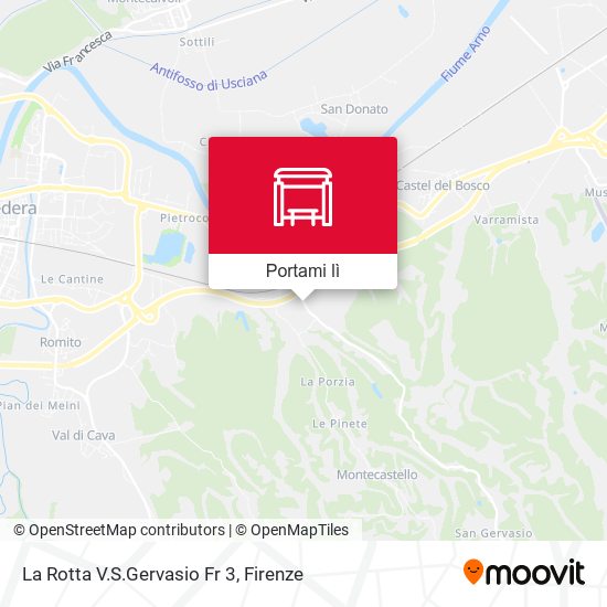 Mappa La Rotta V.S.Gervasio Fr 3