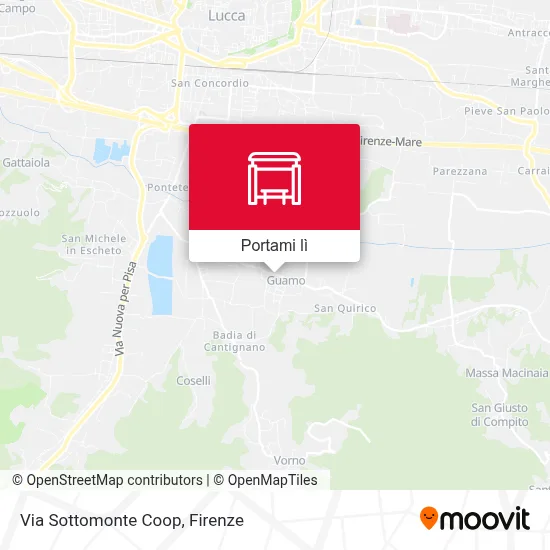 Mappa Via Sottomonte Coop