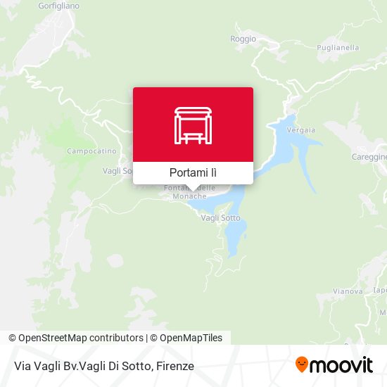 Mappa Via Vagli Bv.Vagli Di Sotto