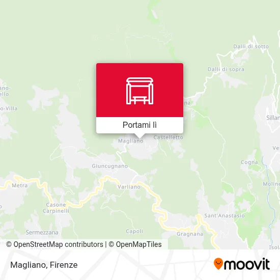Mappa Magliano