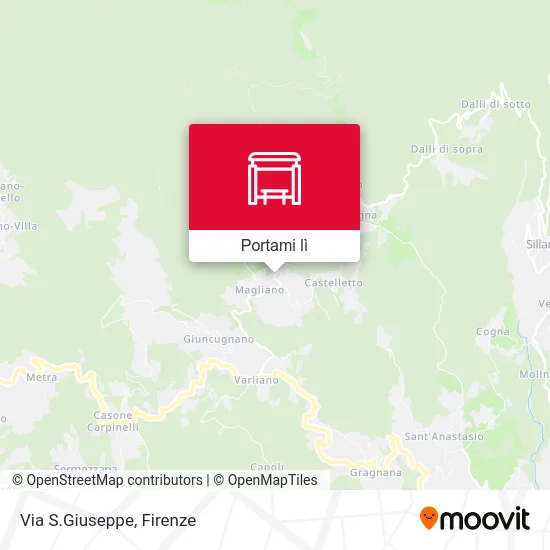 Mappa Via S.Giuseppe