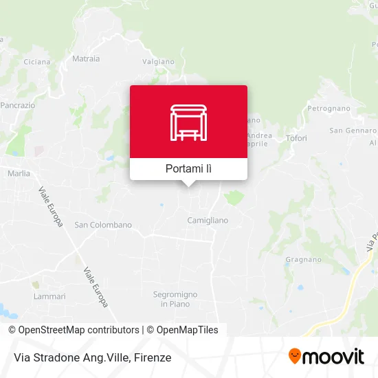 Mappa Via Stradone Ang.Ville