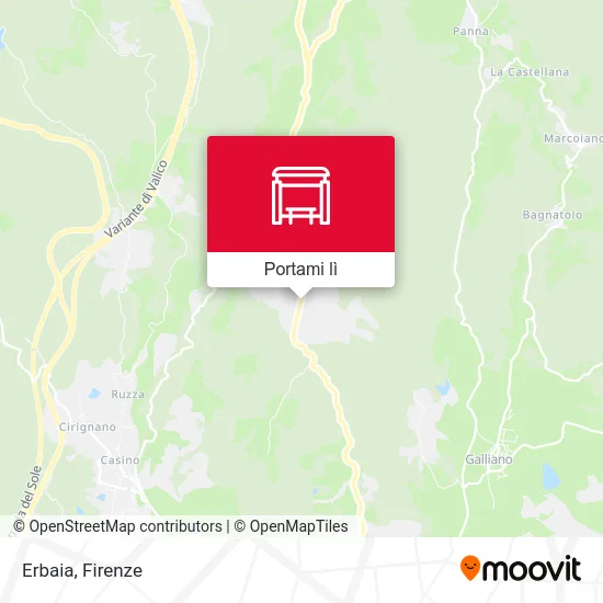 Mappa Erbaia