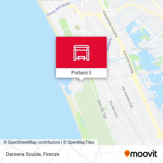 Mappa Darsena Scuole