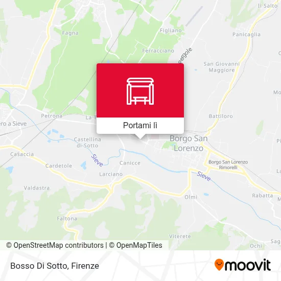Mappa Bosso Di Sotto