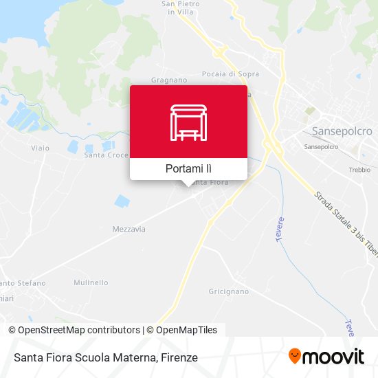 Mappa Santa Fiora Scuola Materna