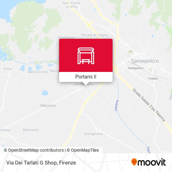 Mappa Via Dei Tarlati G Shop