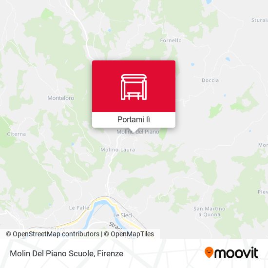 Mappa Molin Del Piano Scuole