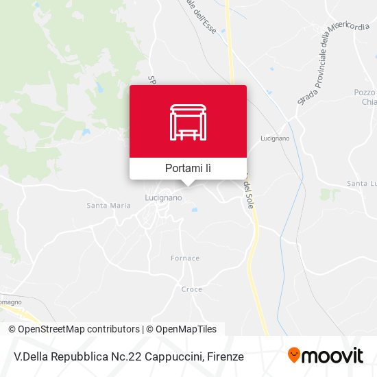 Mappa V.Della Repubblica Nc.22 Cappuccini