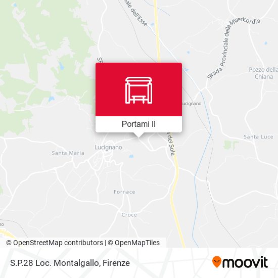 Mappa S.P.28 Loc. Montalgallo