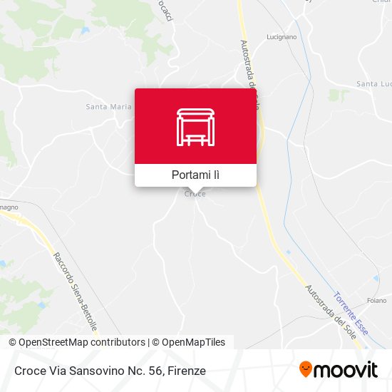Mappa Croce Via Sansovino Nc. 56