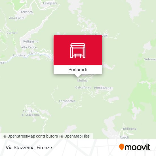Mappa Via Stazzema