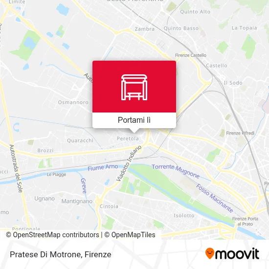 Mappa Pratese Di Motrone