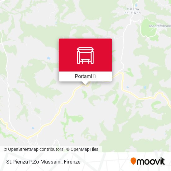 Mappa St.Pienza P.Zo Massaini