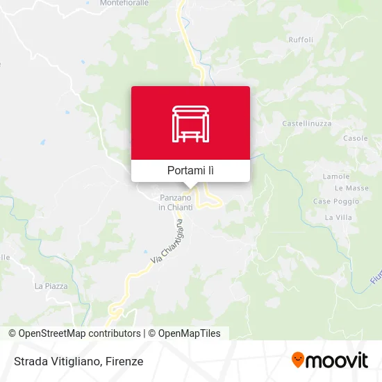 Mappa Strada Vitigliano