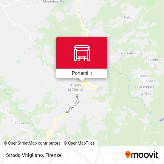 Mappa Strada Vitigliano