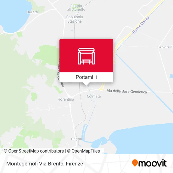 Mappa Montegemoli Via Brenta