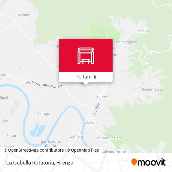 Mappa La Gabella Rotatoria