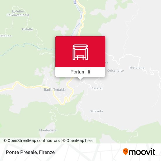 Mappa Ponte Presale