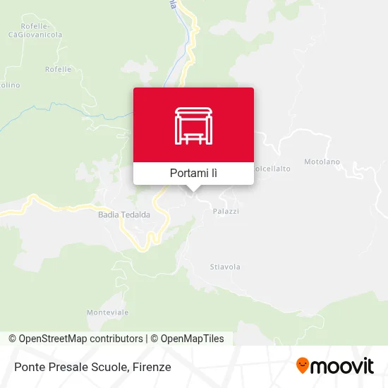 Mappa Ponte Presale Scuole