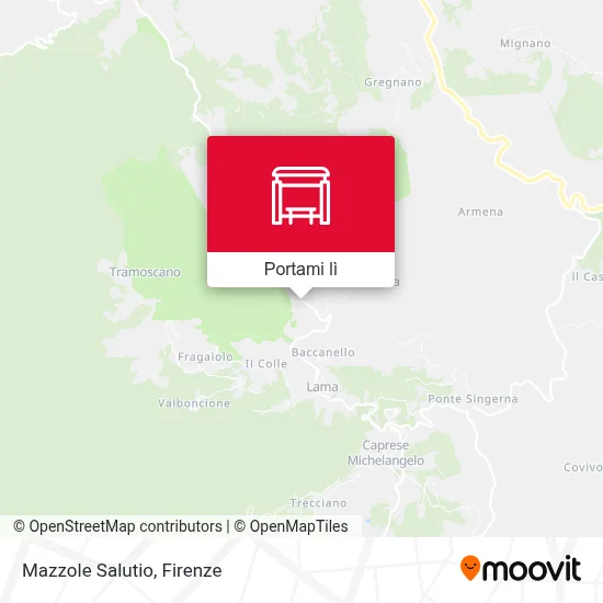 Mappa Mazzole Salutio