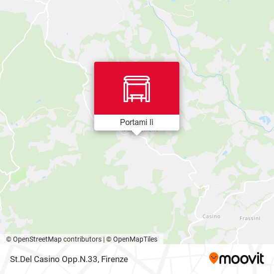 Mappa St.Del Casino Opp.N.33