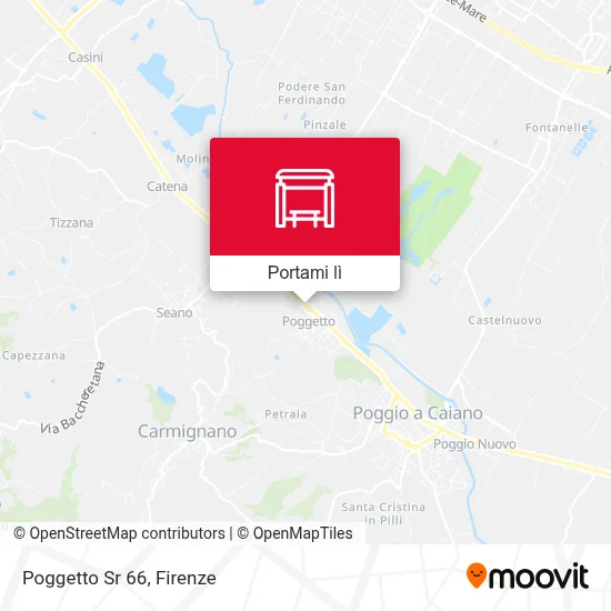 Mappa Poggetto Sr 66