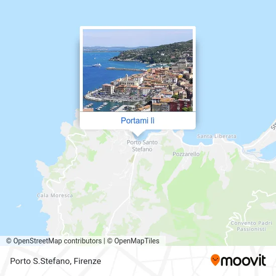 Mappa Porto S.Stefano