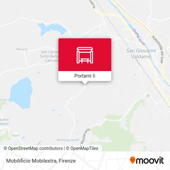 Mappa Mobilificio Mobilextra