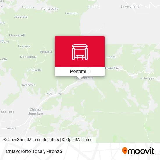 Mappa Chiaveretto Tesar