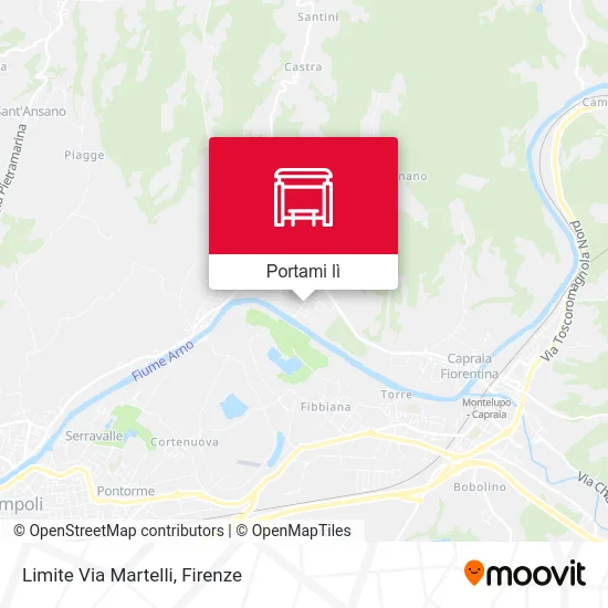 Mappa Limite Via Martelli
