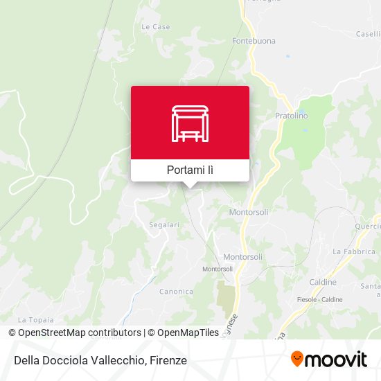 Mappa Della Docciola Vallecchio