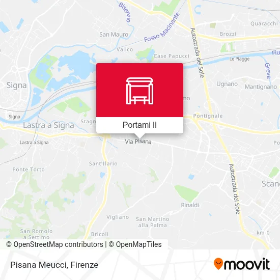 Mappa Pisana Meucci