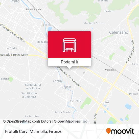 Mappa Fratelli Cervi Marinella