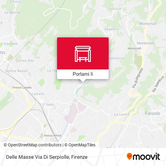 Mappa Delle Masse Via Di Serpiolle