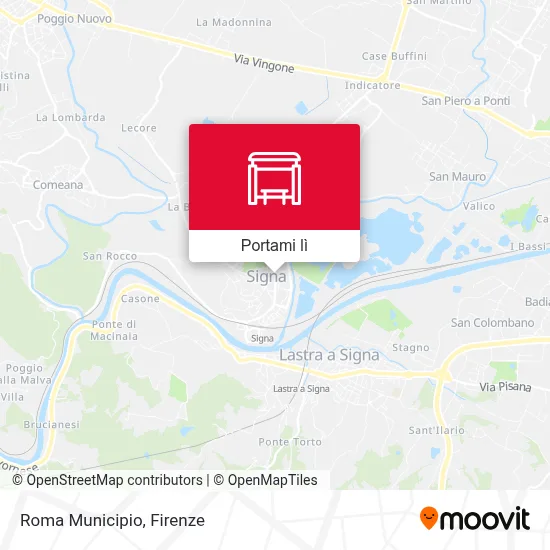 Mappa Roma Municipio