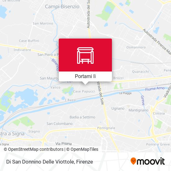 Mappa Di San Donnino Delle Viottole