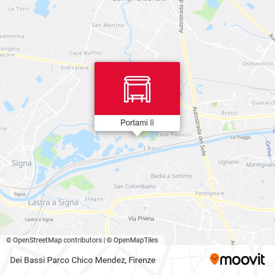 Mappa Dei Bassi Parco Chico Mendez