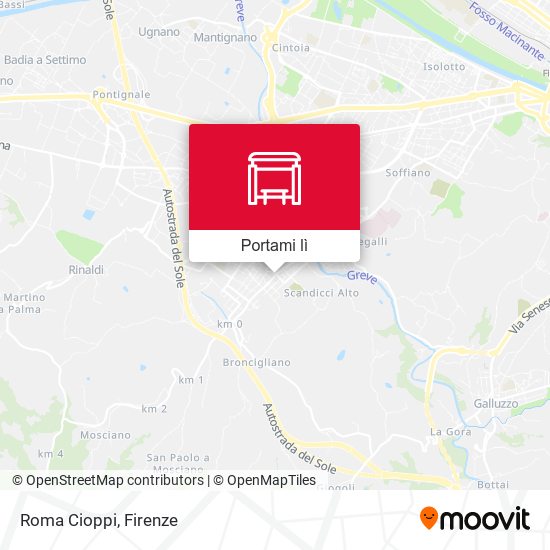 Mappa Roma Cioppi