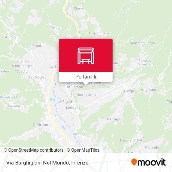Mappa Via Barghigiani Nel Mondo