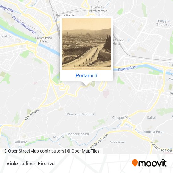 Mappa Viale Galileo