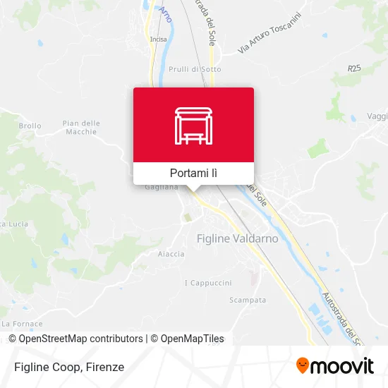 Mappa Figline Coop