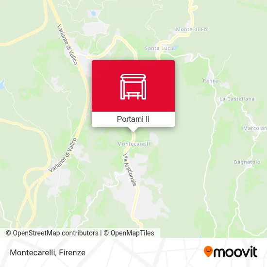 Mappa Montecarelli