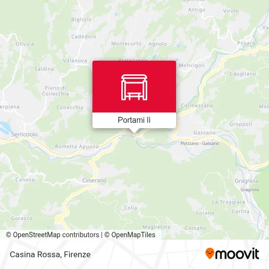 Mappa Casina Rossa