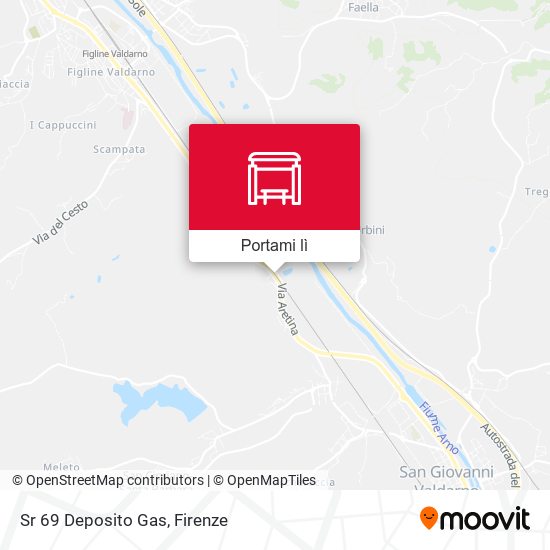 Mappa Sr 69 Deposito Gas