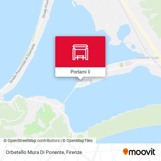 Mappa Orbetello Mura Di Ponente
